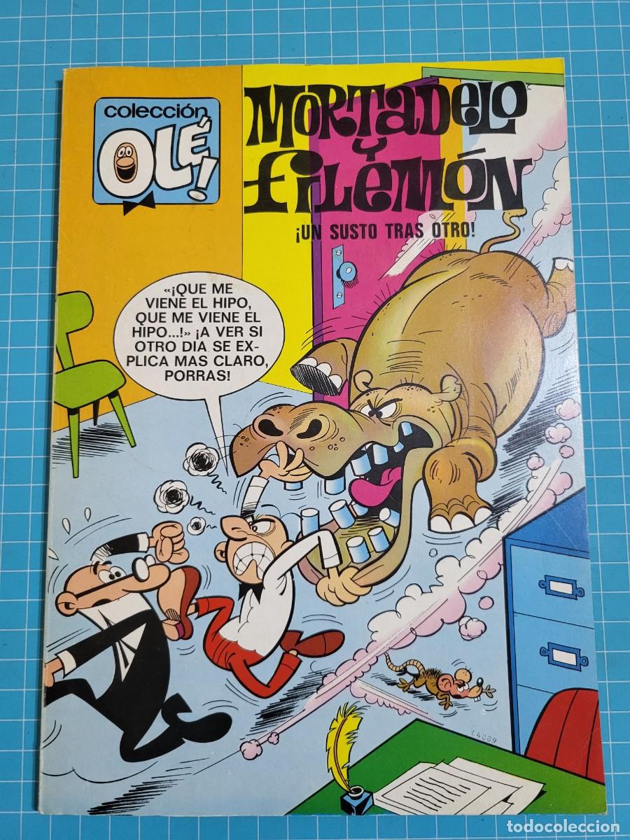 Tebeos: Ol&eacute;, Mortadelo y Filem&oacute;n. N &ordm; 57. N&uacute;mero en el lomo, 1&ordf; edici&oacute;n 11, bolsa 2, Al.