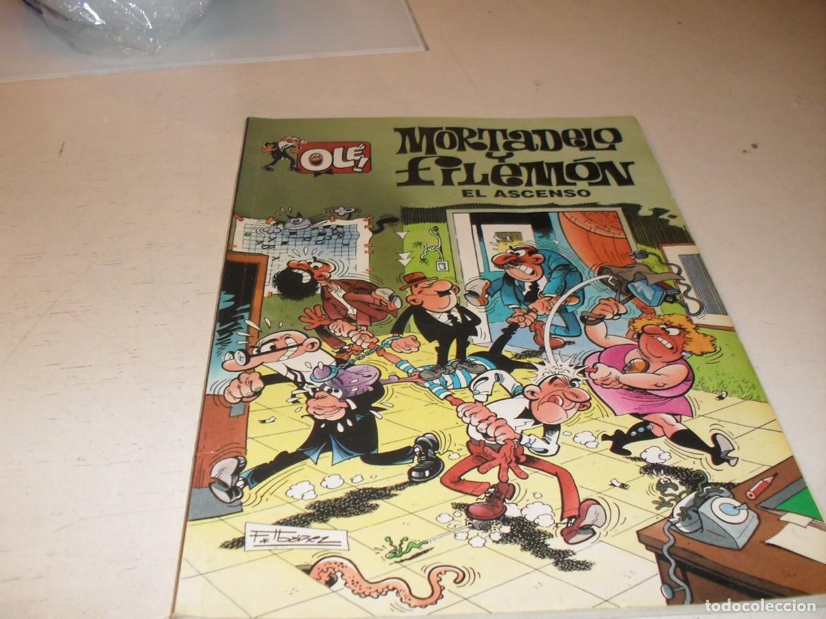 Tebeos: OLE MORTADELO N&ordm; 4,DE 15,EL ASCENSO,1&ordf; EDICION,EDICIONES B,1992