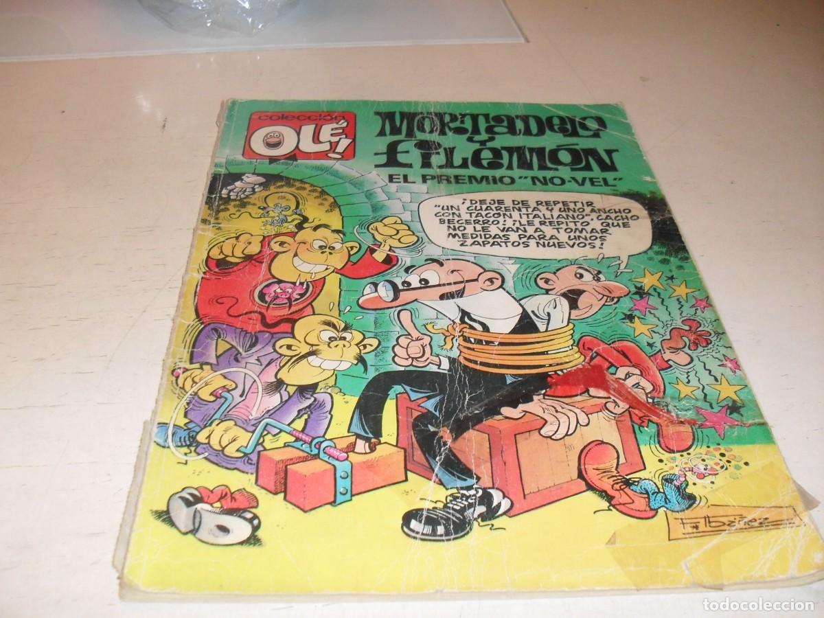 Tebeos: OLE MORTADELO N&ordm; 377,DE 417,EL PREMIO NO-VEL,1&ordf; EDICION,EDICIONES B,1987