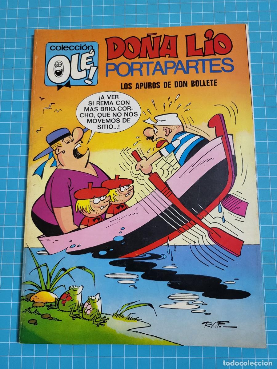 Tebeos: Ol&eacute;, Do&ntilde;a lio Portapartes. N &ordm; 65. N&uacute;mero en el lomo, 1&ordf; edici&oacute;n 11, bolsa 2, Al.