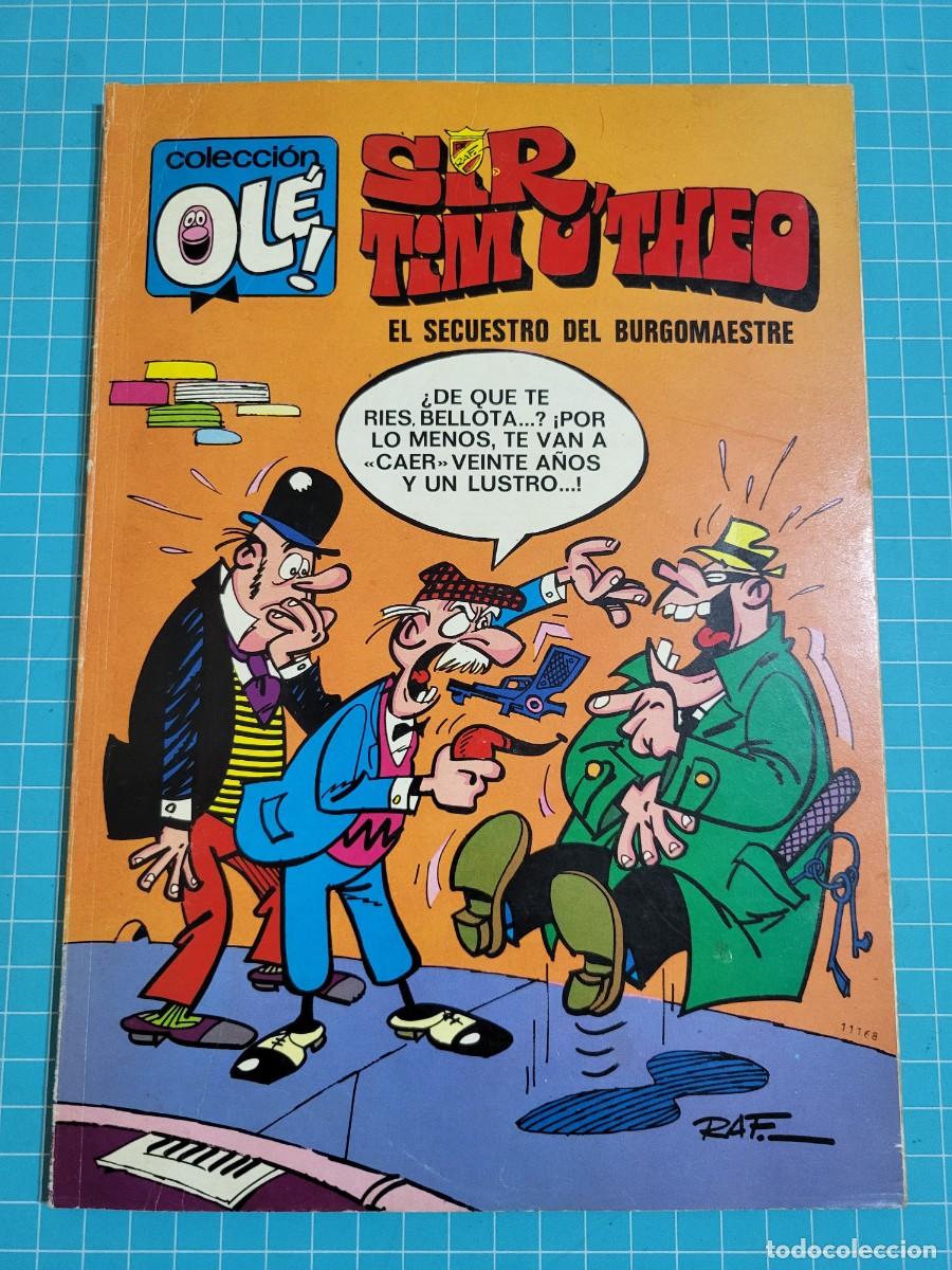 Tebeos: Ol&eacute;, Sir Tim O' Theo. N &ordm; 66. N&uacute;mero en el lomo, 1&ordf; edici&oacute;n 11, bolsa 2, Al.