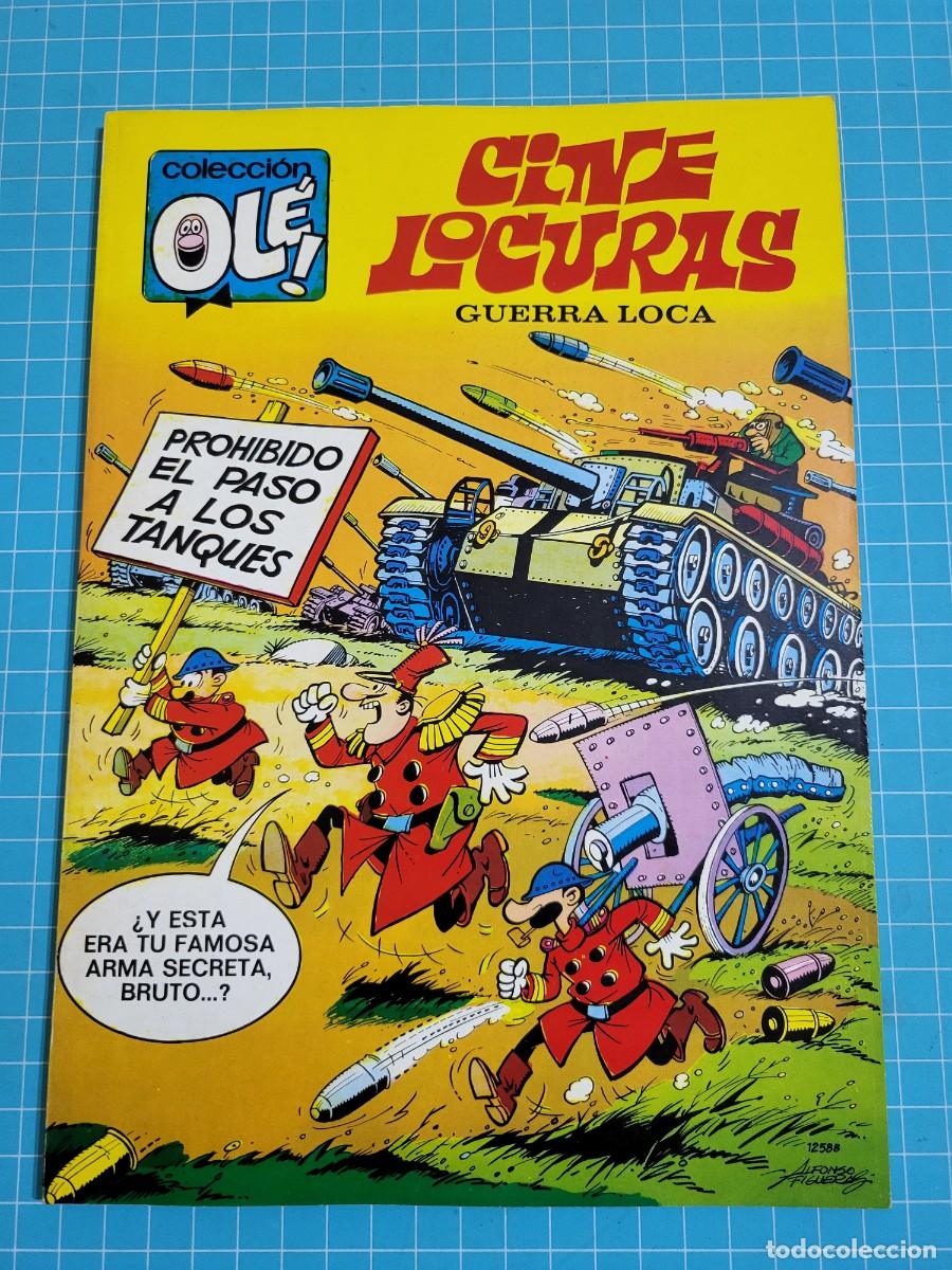 Tebeos: Ol&eacute;, Cine locuras. N &ordm; 70. N&uacute;mero en el lomo, 1&ordf; edici&oacute;n 11, bolsa 3, Al.