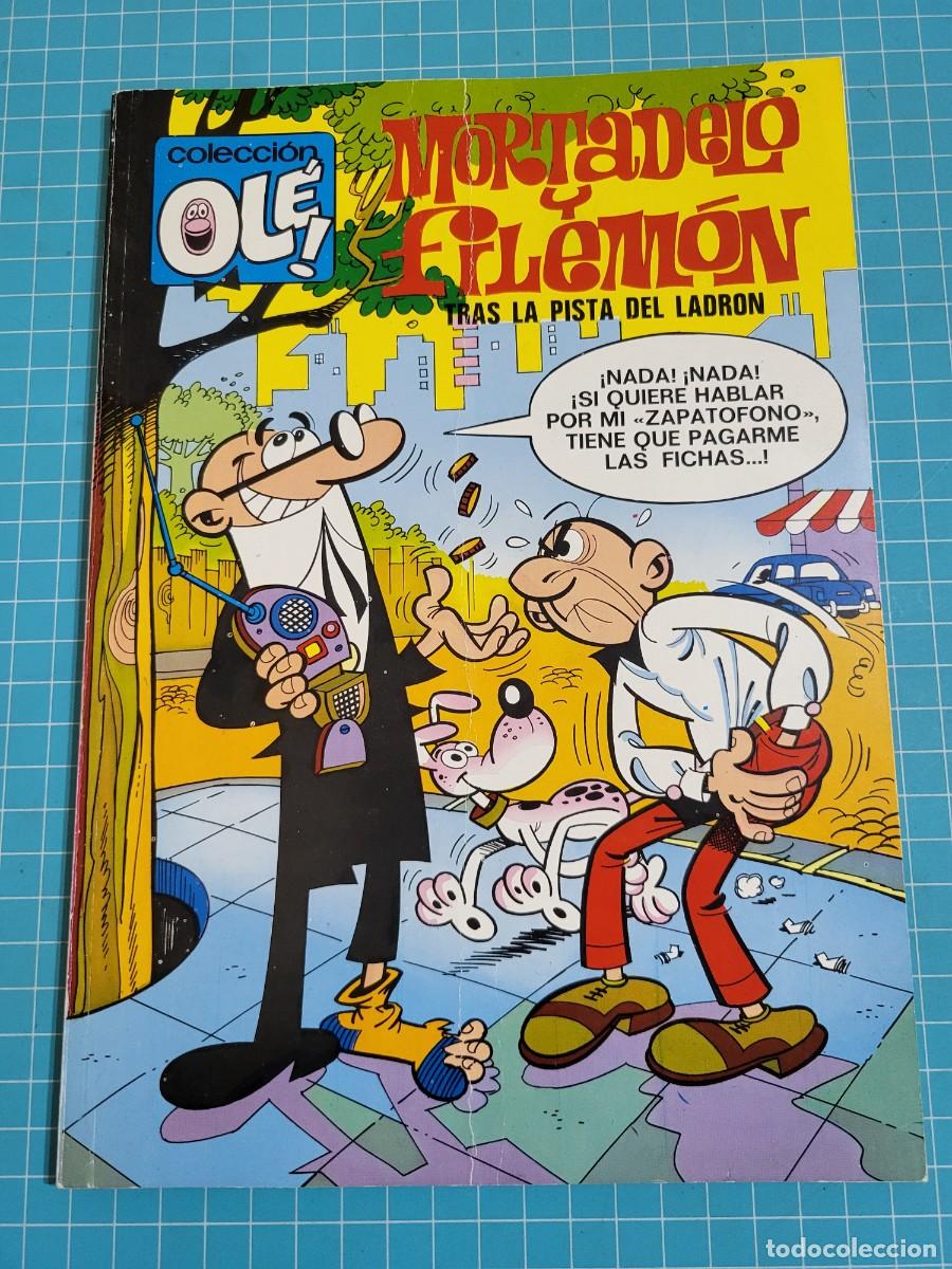 Tebeos: Ol&eacute;, Mortadelo y Filem&oacute;n. N &ordm; 71. N&uacute;mero en el lomo, 1&ordf; edici&oacute;n 11, bolsa 3, Al.
