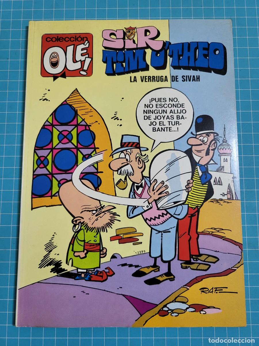 Tebeos: Ol&eacute;, Sir Tim O' Theo, la verruga de Sivah. N &ordm; 73. N&uacute;mero en el lomo, 1&ordf; edici&oacute;n 11, bolsa 3, Al.