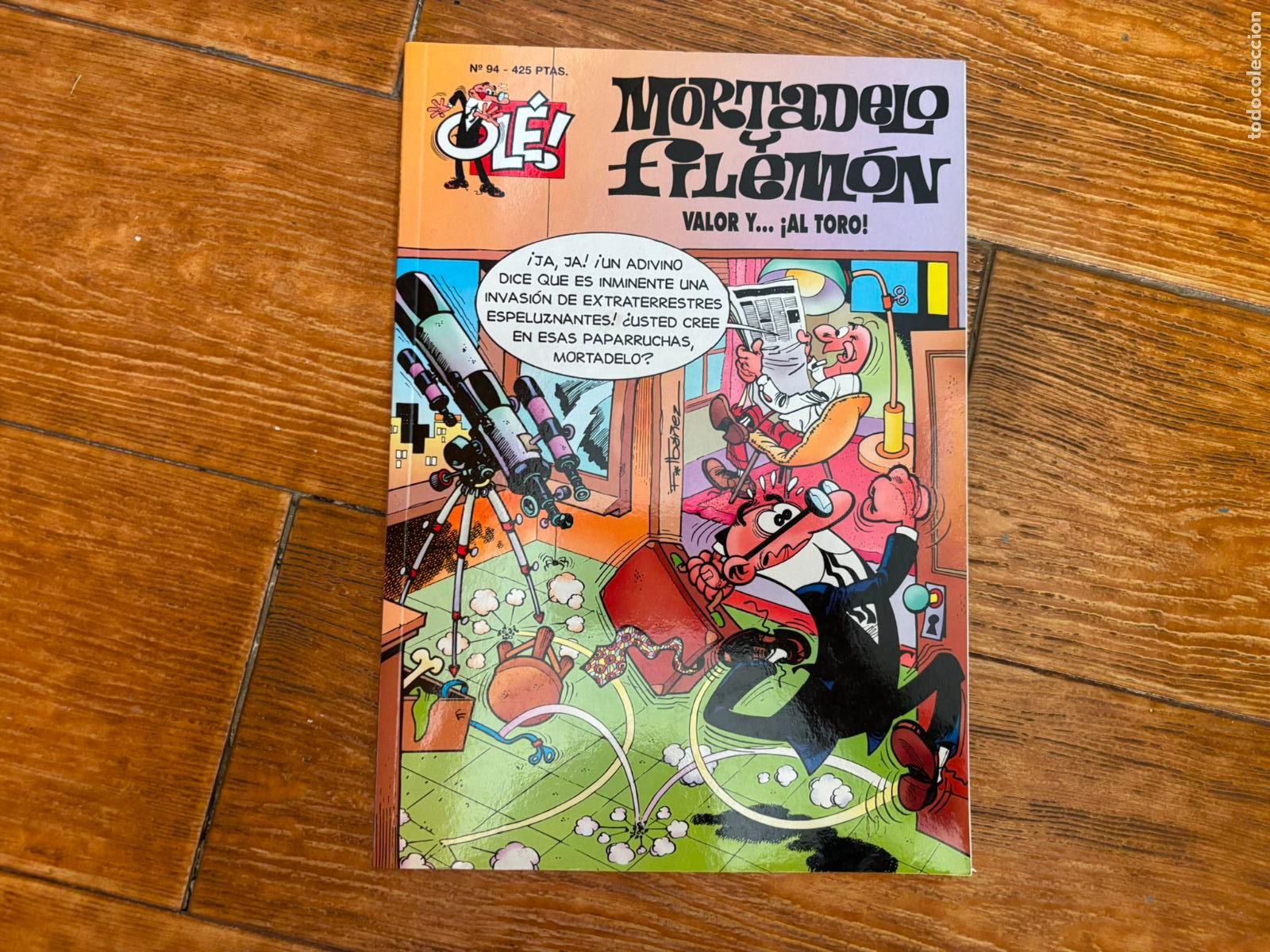 Tebeos: COLECCION OL&Eacute; N&ordm; 94 MORTADELO Y FILEM&Oacute;N VALOR Y AL TORO EDICIONES B