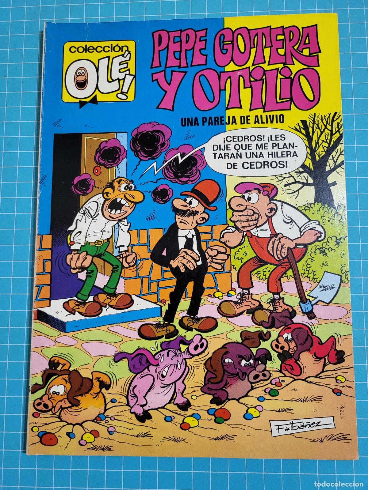 Tebeos: Ol&eacute;, Pepe gotera y Otilio. N &ordm; 82. N&uacute;mero en el lomo, 1&ordf; edici&oacute;n 11, bolsa 3, Al.