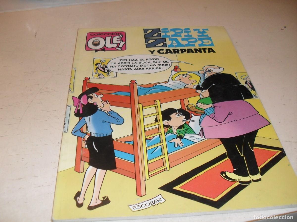 Tebeos: OLE N&ordm; 255,ZIPI Y ZAPE,Y CARPANTA,DE 417,2&ordf; EDICION,EDICIONES B,1987