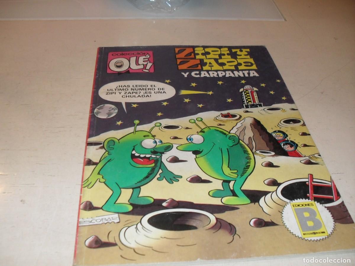 Tebeos: OLE N&ordm; 254,ZIPI Y ZAPE,Y CARPANTA,DE 417,2&ordf; EDICION,EDICIONES B,1987