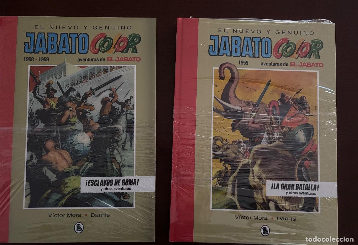 Tebeos: EL JABATO COLOR. EDICI&Oacute;N DE LUJO, LIMITADA Y NUMERADA. TOMOS N&ordm; 1 Y N&ordm; 2.