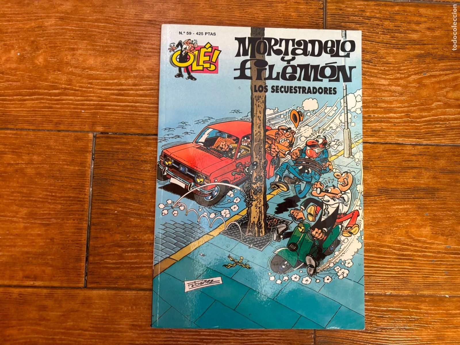 Tebeos: COLECCION OLE N&ordm; 59 MORTADELO Y FILEMON EDITORIAL BRUGUERA
