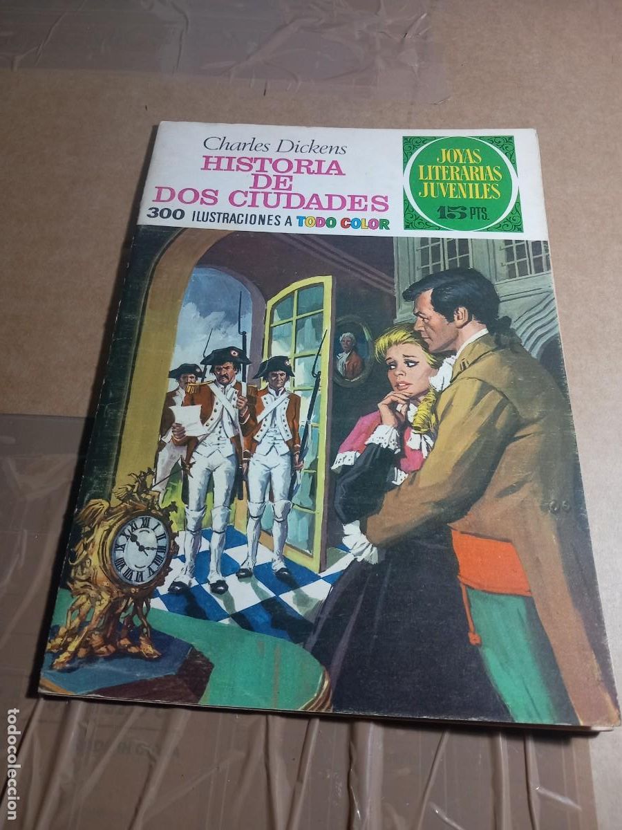 Tebeos: JOYAS LITERARIAS JUVENILES 3 HISTORIA DE DOS CIUDADES
