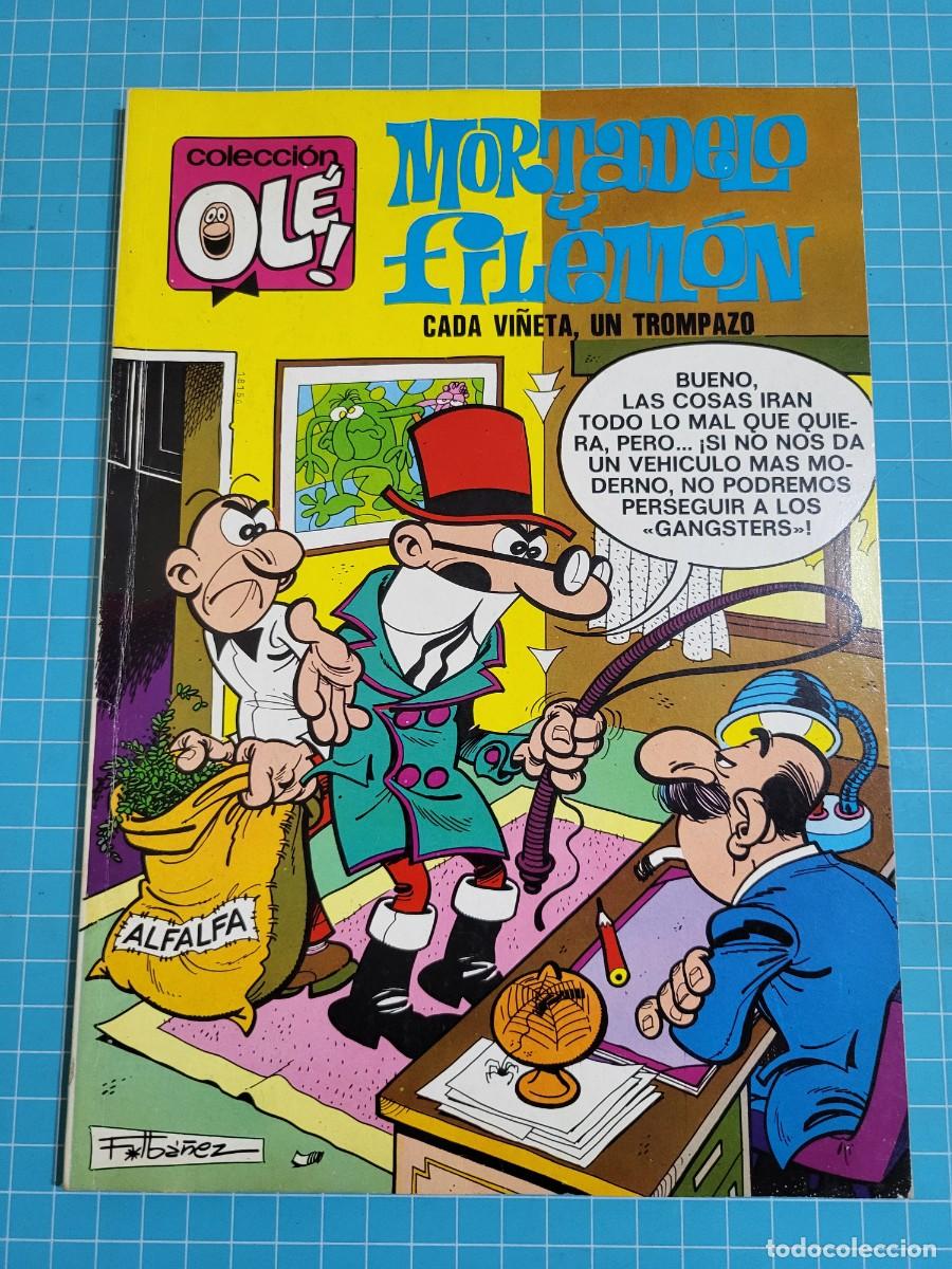 Tebeos: Ol&eacute;, Mortadelo y Filem&oacute;n. N &ordm; 86. N&uacute;mero en el lomo, 1&ordf; edici&oacute;n 11, bolsa 4, Al.