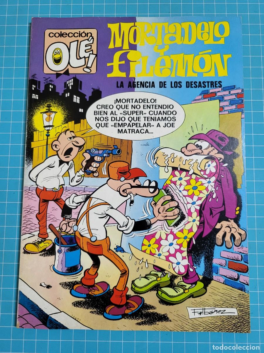 Tebeos: Ol&eacute;, Mortadelo y Filem&oacute;n. N &ordm; 89. N&uacute;mero en el lomo, 1&ordf; edici&oacute;n 11, bolsa 4, Al.