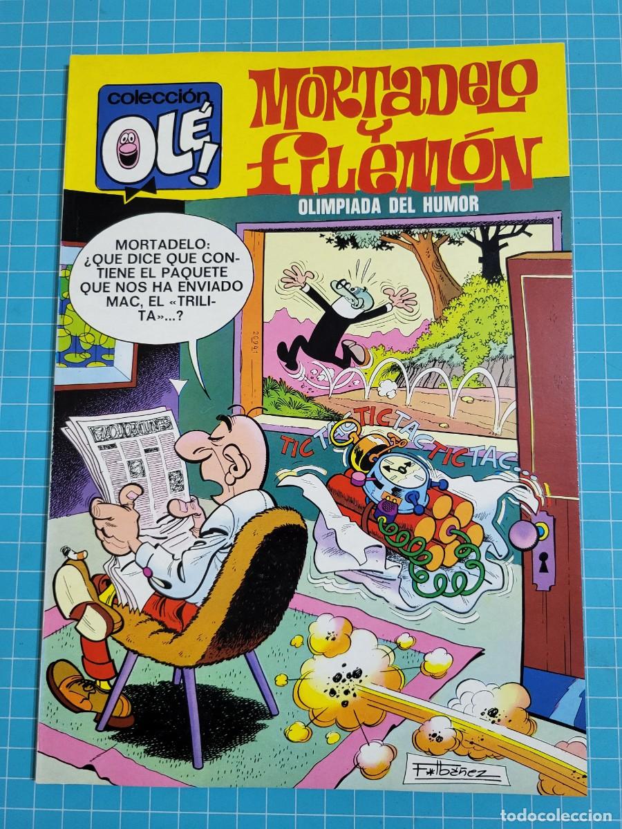 Tebeos: Ol&eacute;, Mortadelo y Filem&oacute;n. N &ordm; 94. N&uacute;mero en el lomo, 1&ordf; edici&oacute;n 11, bolsa 4, Al.