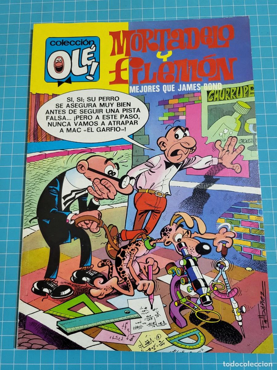 Tebeos: Ol&eacute;, Mortadelo y Filem&oacute;n. N &ordm; 97. N&uacute;mero en el lomo, 1&ordf; edici&oacute;n 11, bolsa 5, Al.