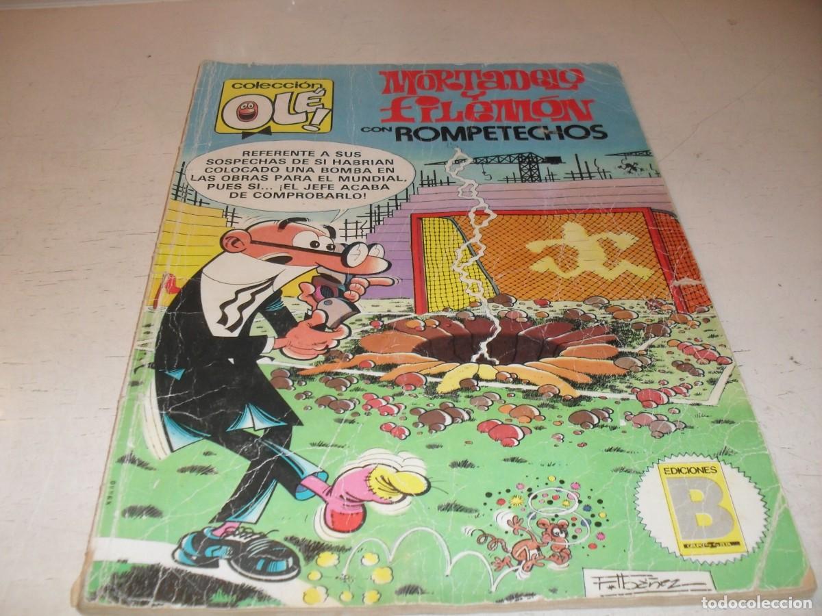 Tebeos: OLE N&ordm; 235,MORTADELO:EN MARCHA EL MUNDIAL 82,DE 417,2&ordf; EDICION,EDICIONES B,1987