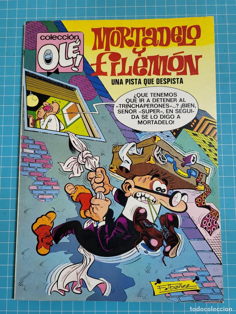 Tebeos: Ol&eacute;, Mortadelo y Filem&oacute;n. N &ordm; 103. N&uacute;mero en el lomo, 1&ordf; edici&oacute;n 11, bolsa 5, Al.