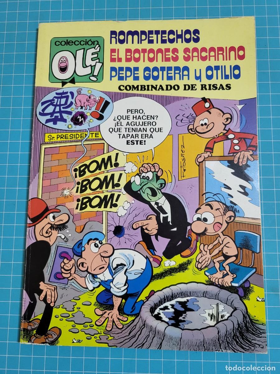 Tebeos: Ol&eacute;, Mortadelo y Filem&oacute;n. N &ordm; 109. N&uacute;mero en el lomo, 1&ordf; edici&oacute;n 11, bolsa 5, Al.