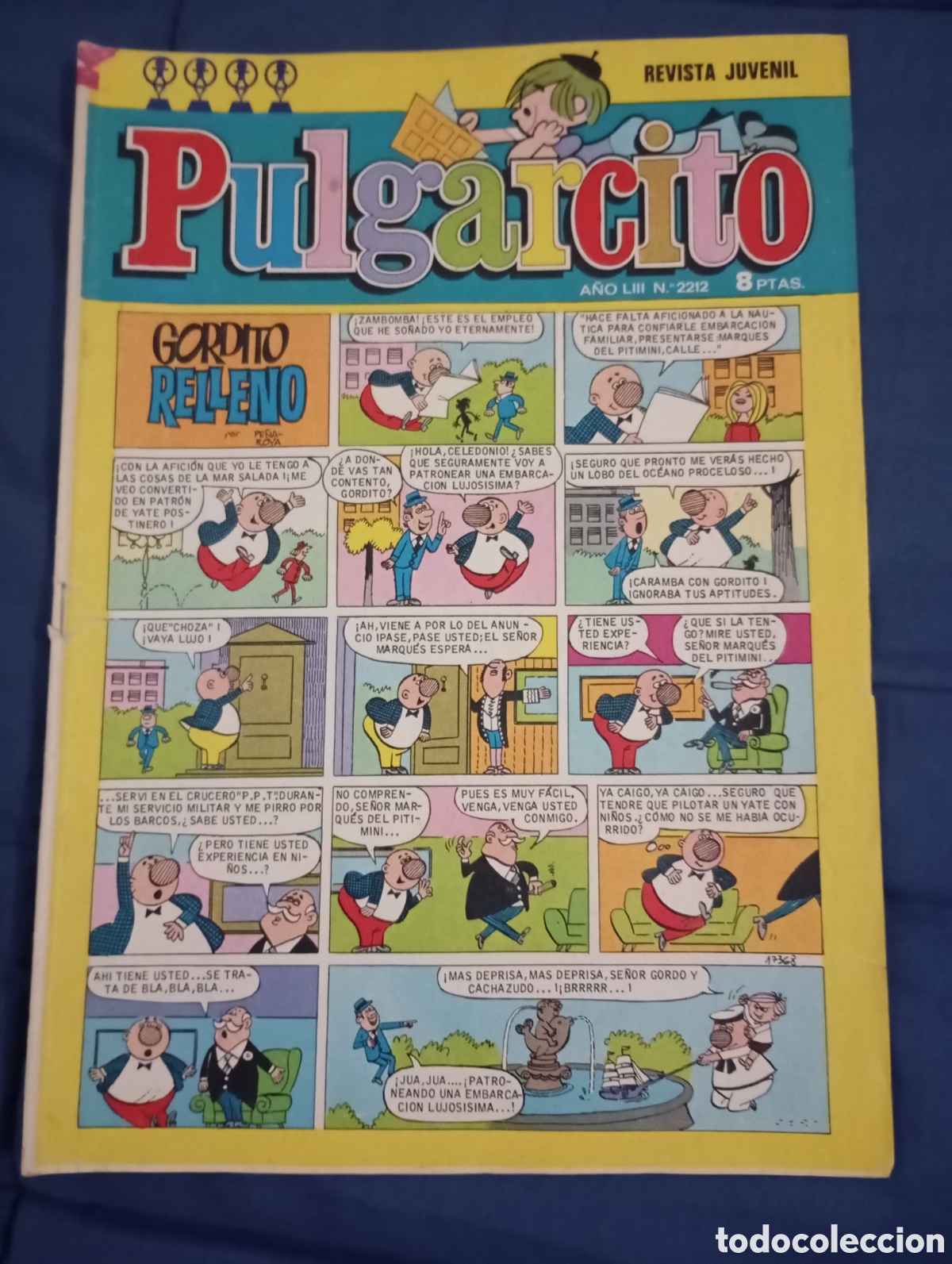 Tebeos: PULGARCITO N&ordm; 2212 - CON SHERIFF KING