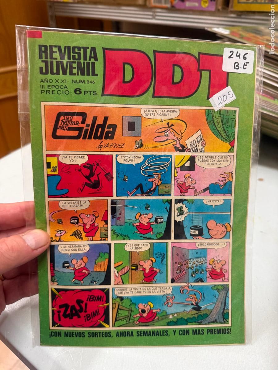 Tebeos: ddt editorial bruguera numero 246