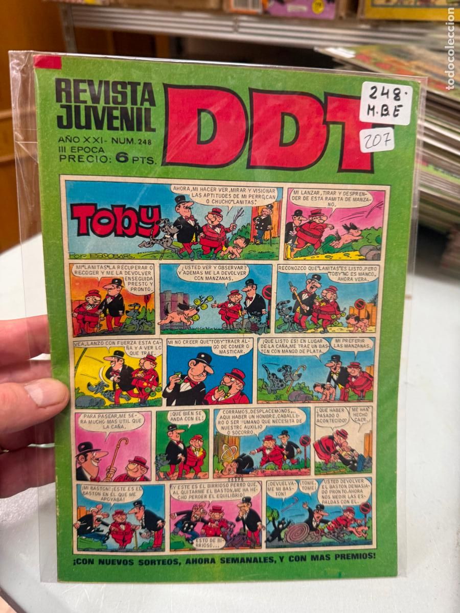 Tebeos: ddt editorial bruguera numero 248