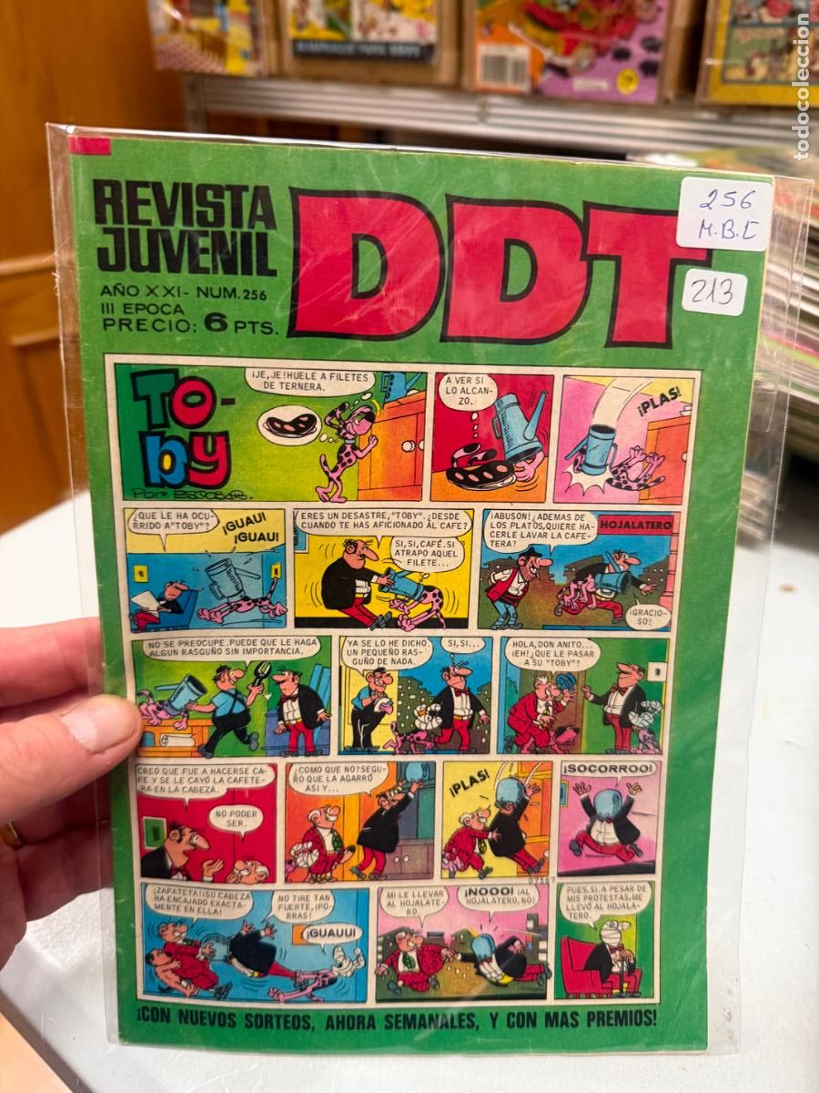 Tebeos: ddt editorial bruguera numero 256