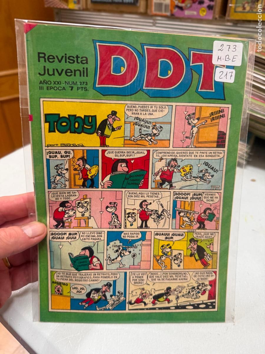 Tebeos: ddt editorial bruguera numero 273