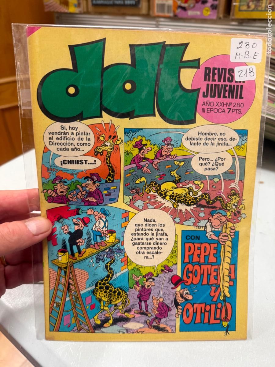 Tebeos: ddt editorial bruguera numero 280