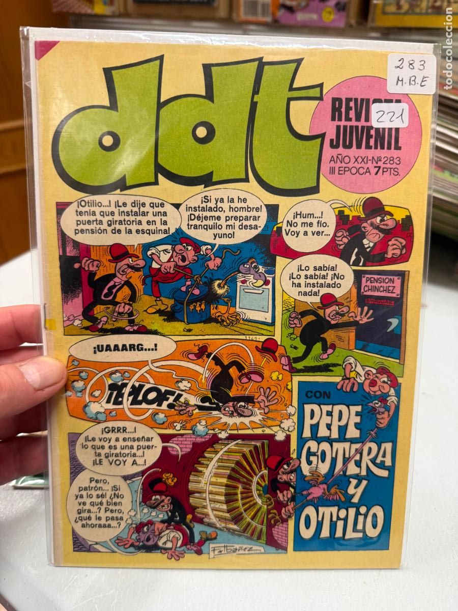 Tebeos: ddt editorial bruguera numero 283