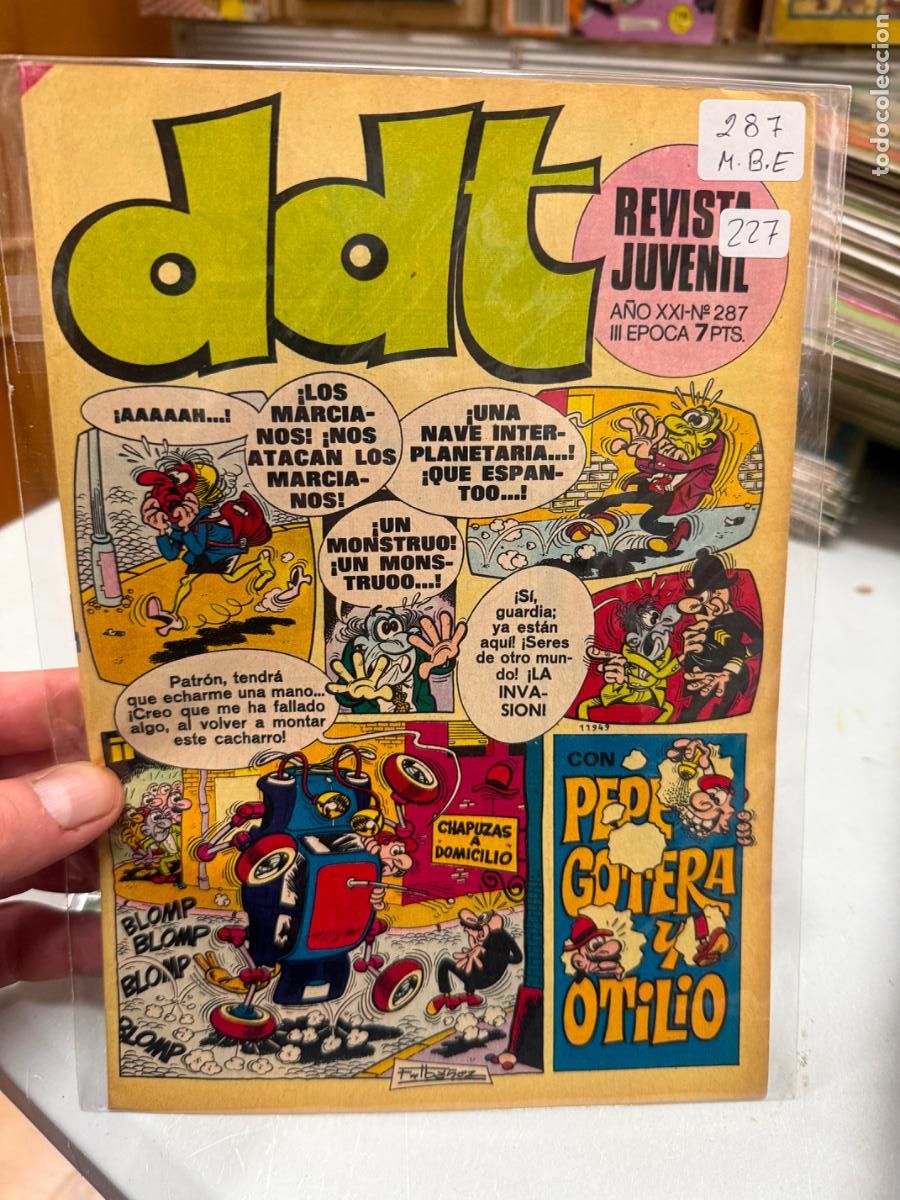 Tebeos: ddt editorial bruguera numero 287