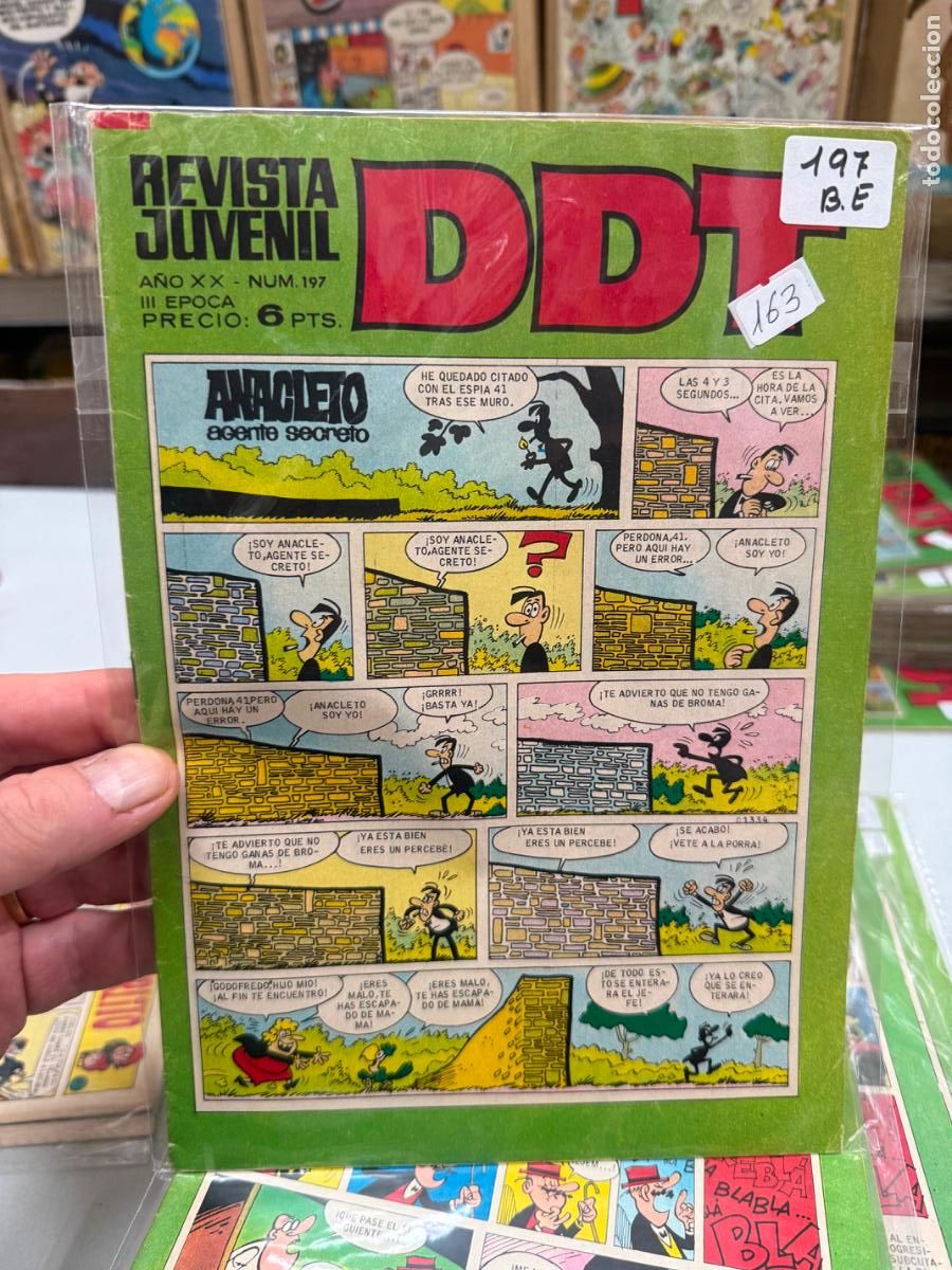 Tebeos: ddt editorial bruguera numero 197