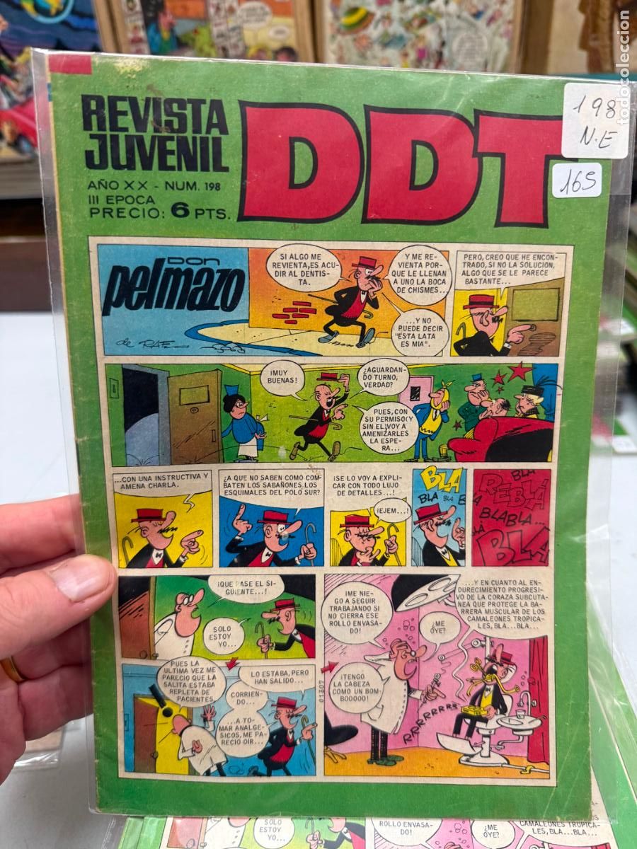 Tebeos: ddt editorial bruguera numero 198