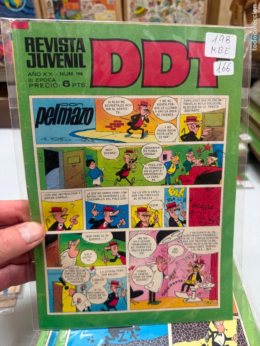 Tebeos: ddt editorial bruguera numero 198