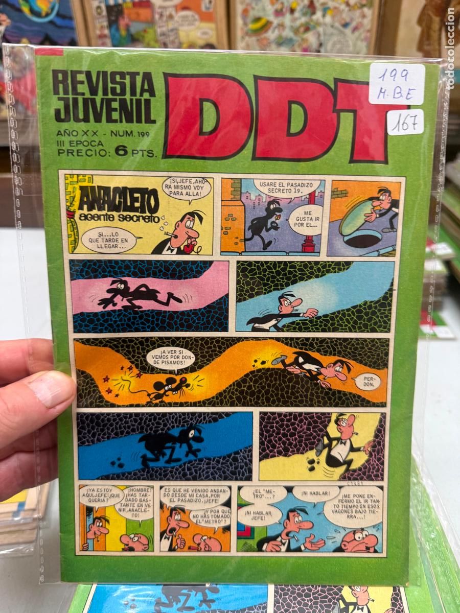 Tebeos: ddt editorial bruguera numero 199