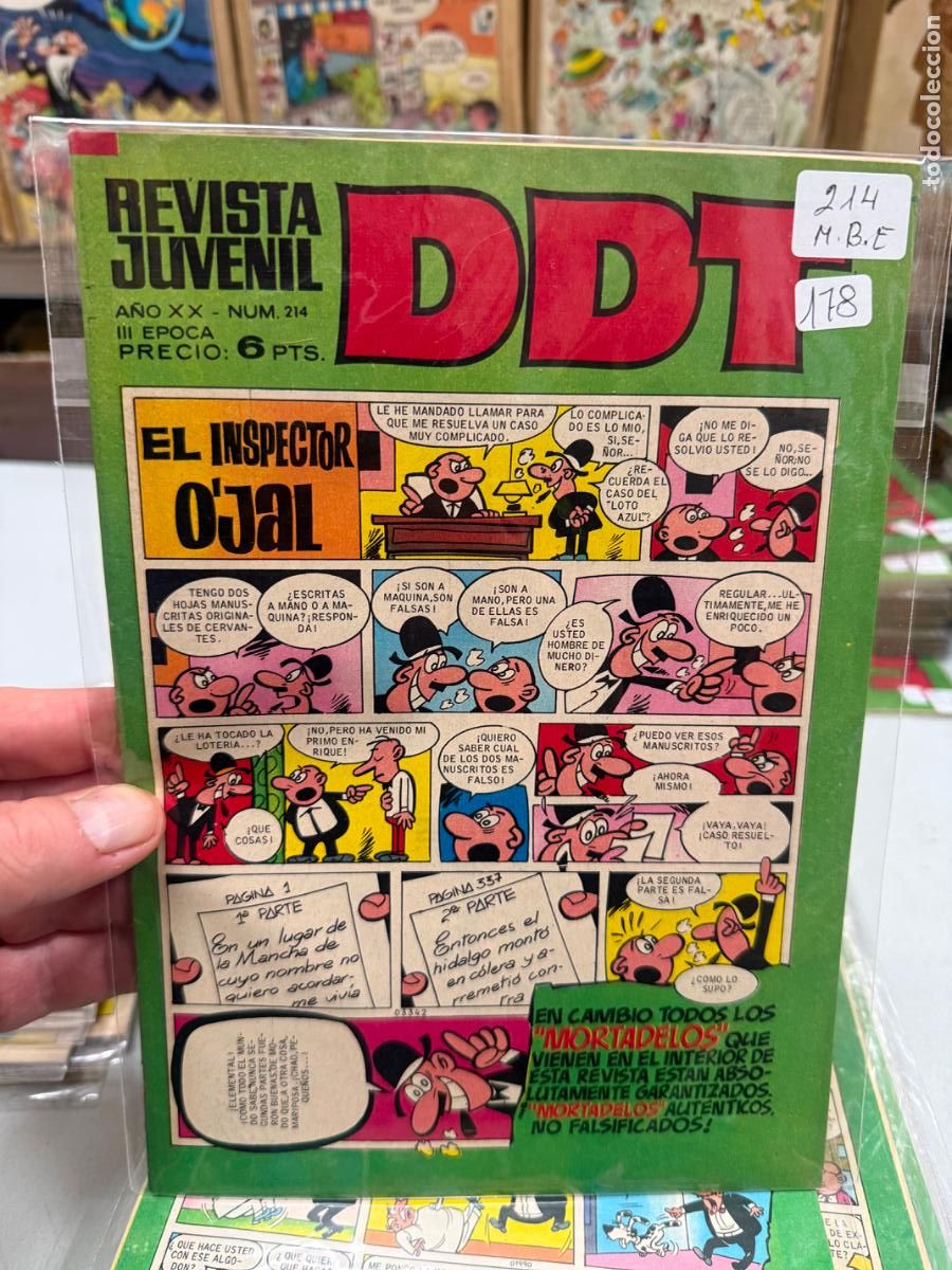 Tebeos: ddt editorial bruguera numero 214