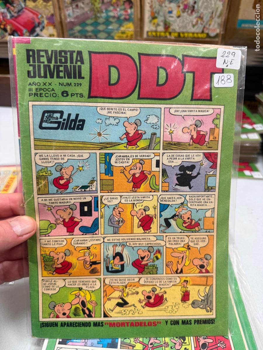 Tebeos: ddt editorial bruguera numero 229