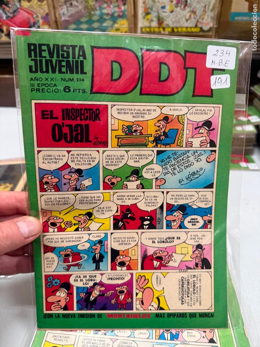 Tebeos: ddt editorial bruguera numero 234