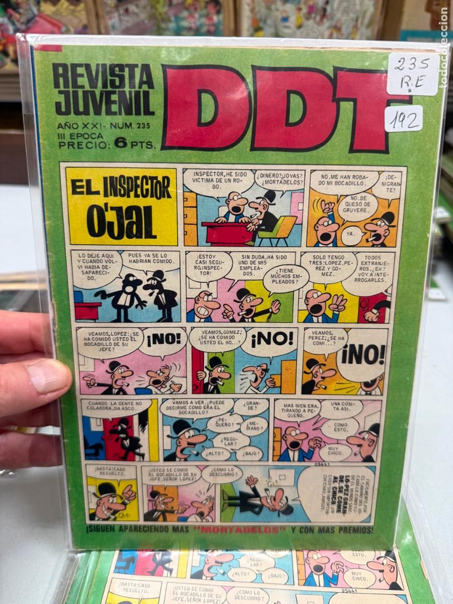 Tebeos: ddt editorial bruguera numero 235