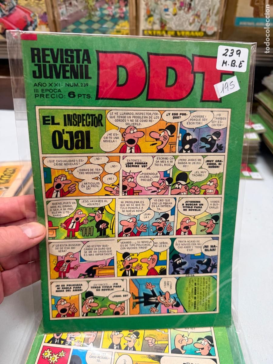 Tebeos: ddt editorial bruguera numero 239
