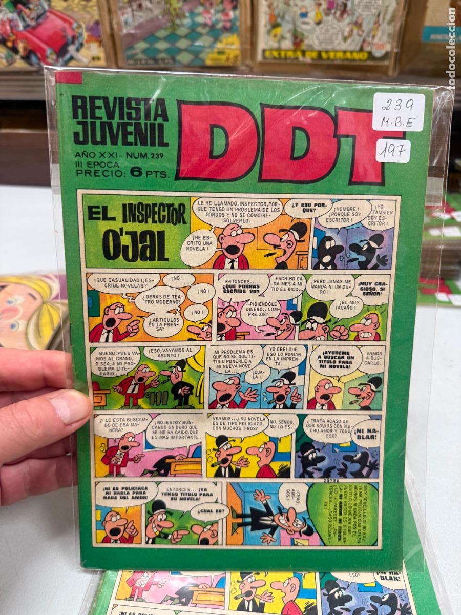 Tebeos: ddt editorial bruguera numero 239