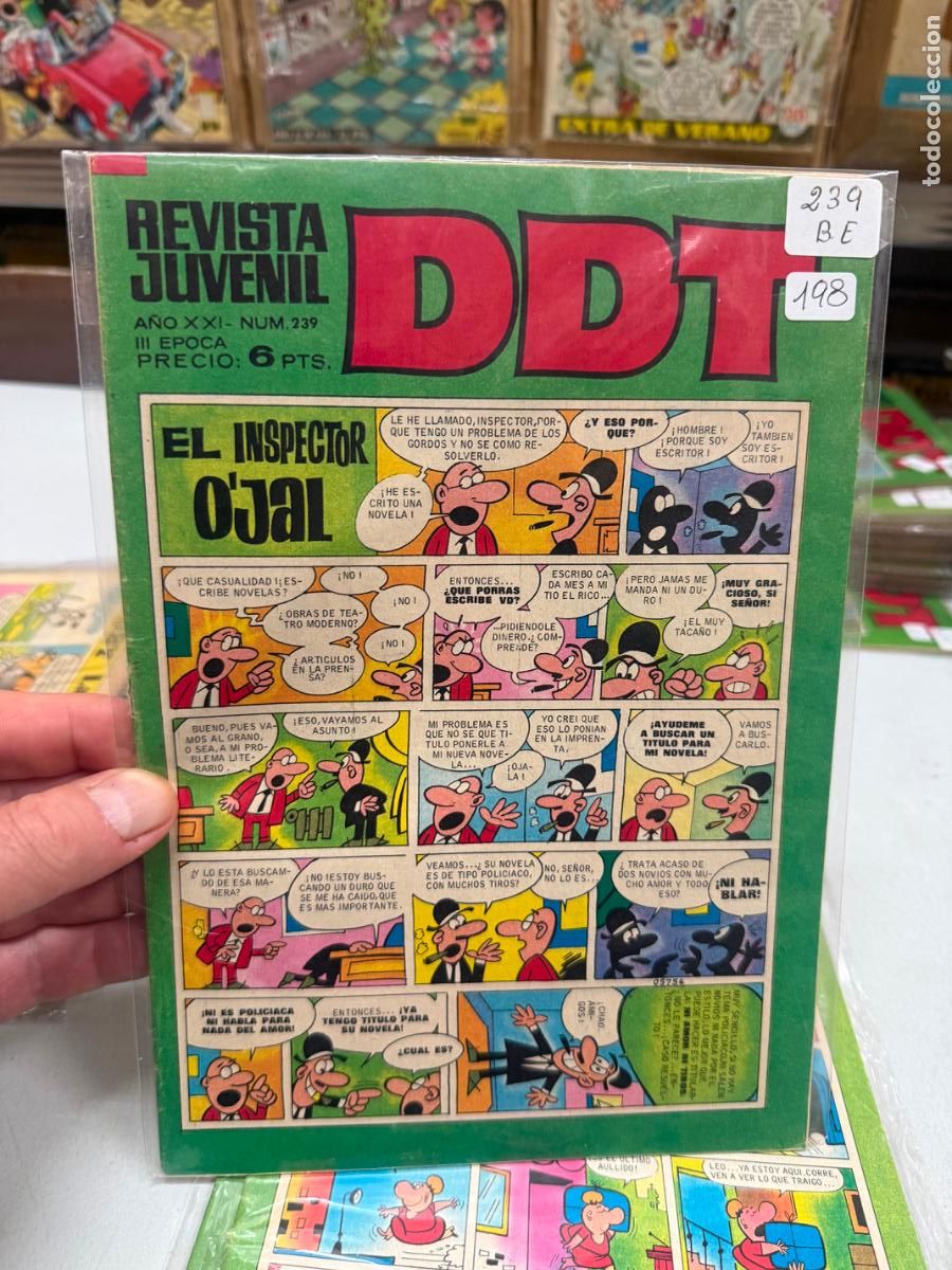 Tebeos: ddt editorial bruguera numero 239