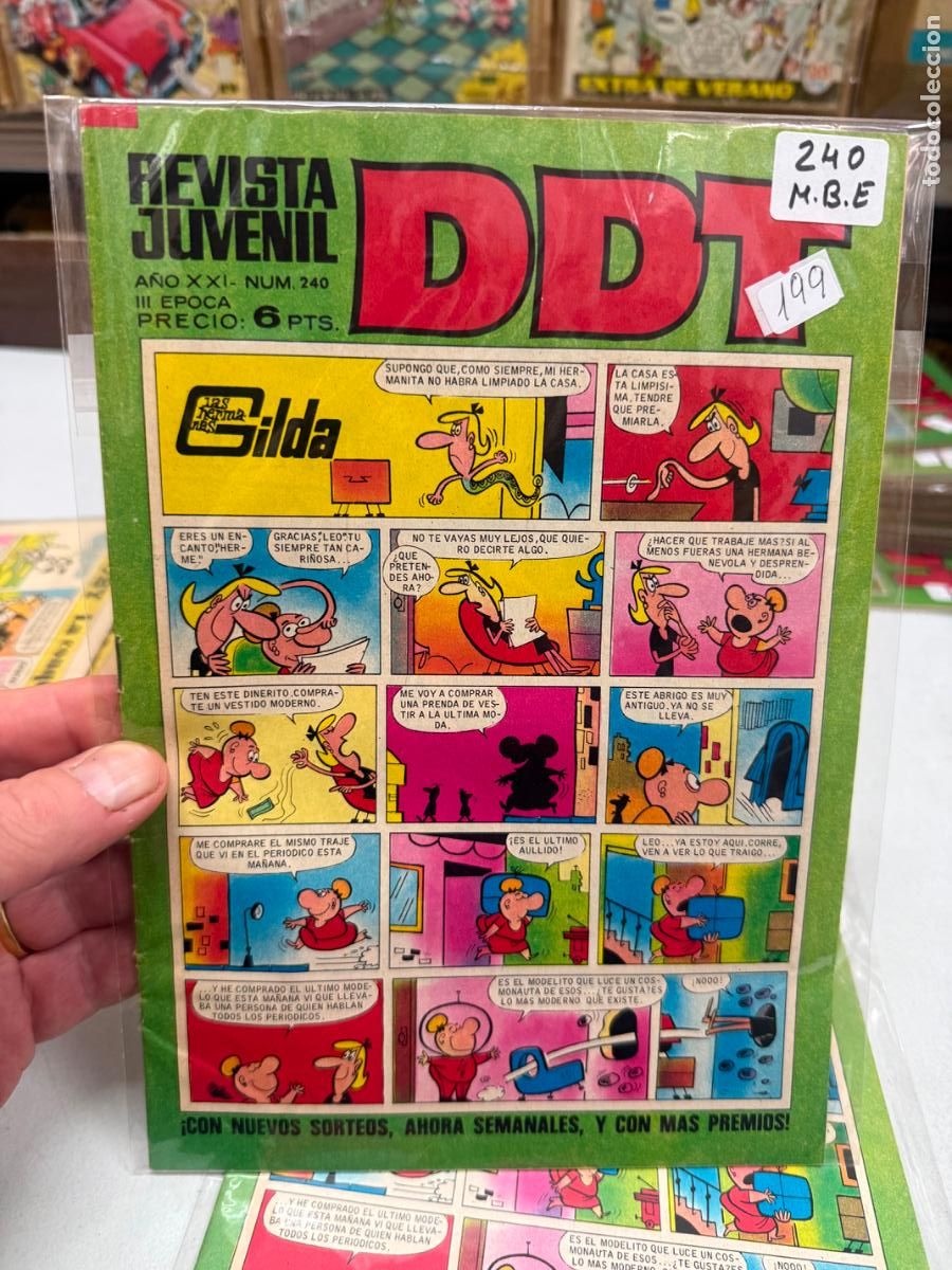 Tebeos: ddt editorial bruguera numero 240