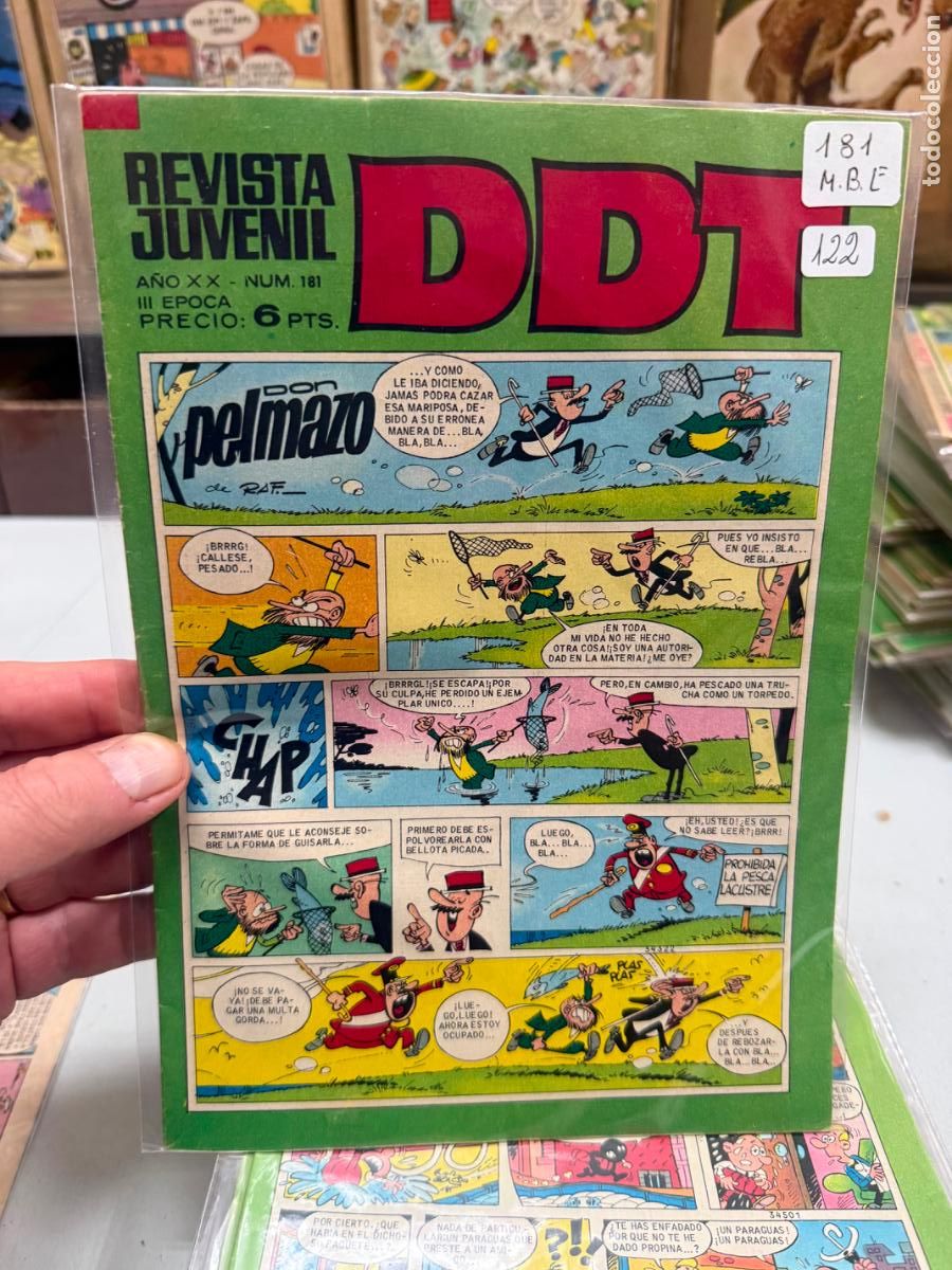 Giornalini: ddt editorial bruguera numero 181
