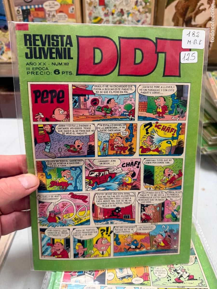 Giornalini: ddt editorial bruguera numero 182