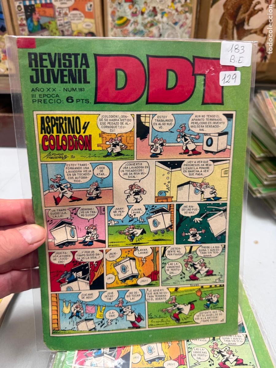 Giornalini: ddt editorial bruguera numero 183