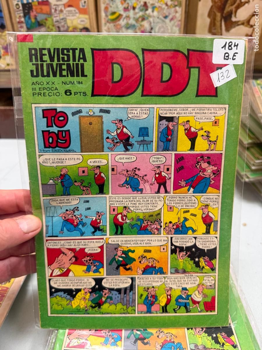Giornalini: ddt editorial bruguera numero 184