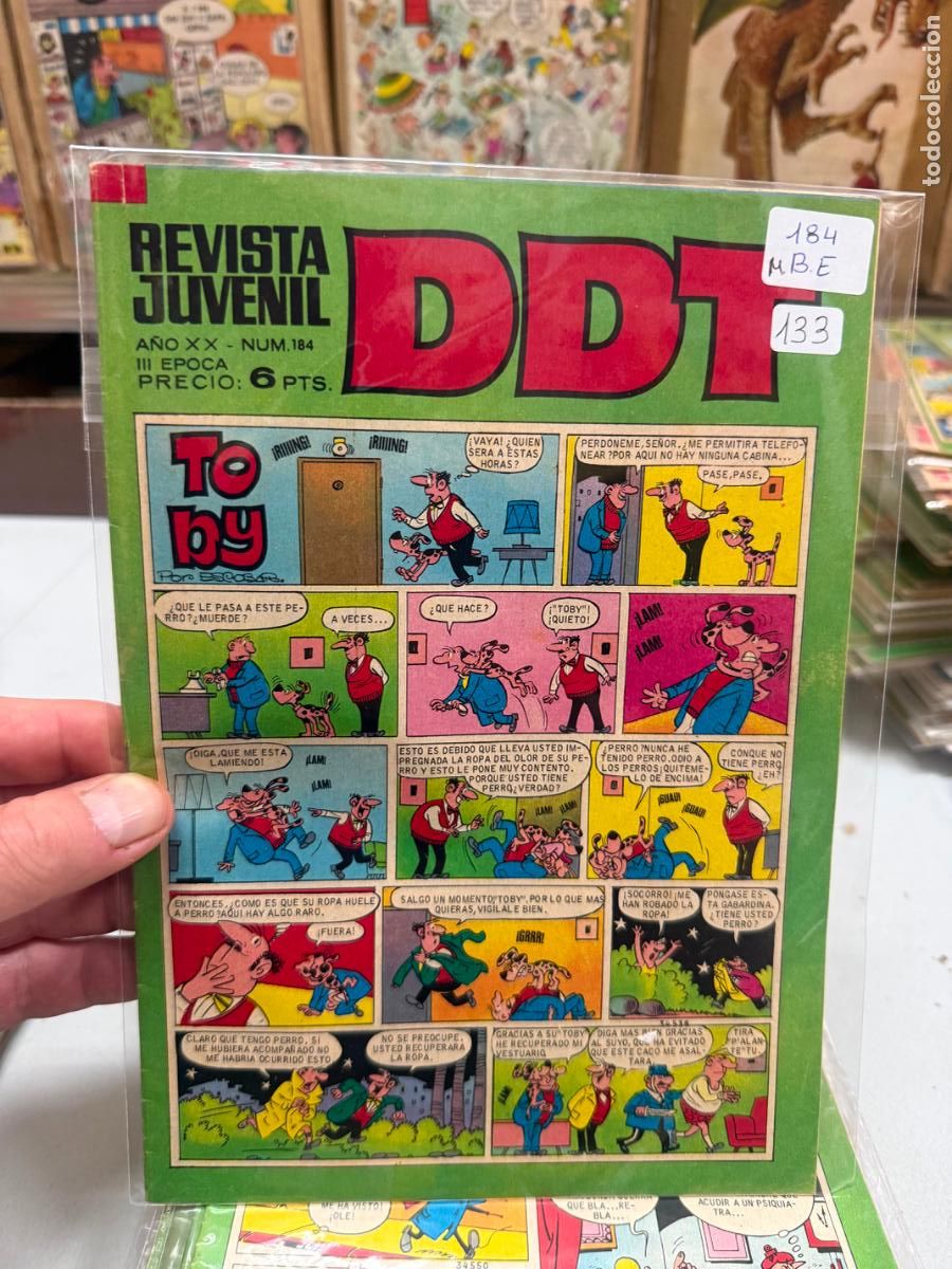 Giornalini: ddt editorial bruguera numero 184