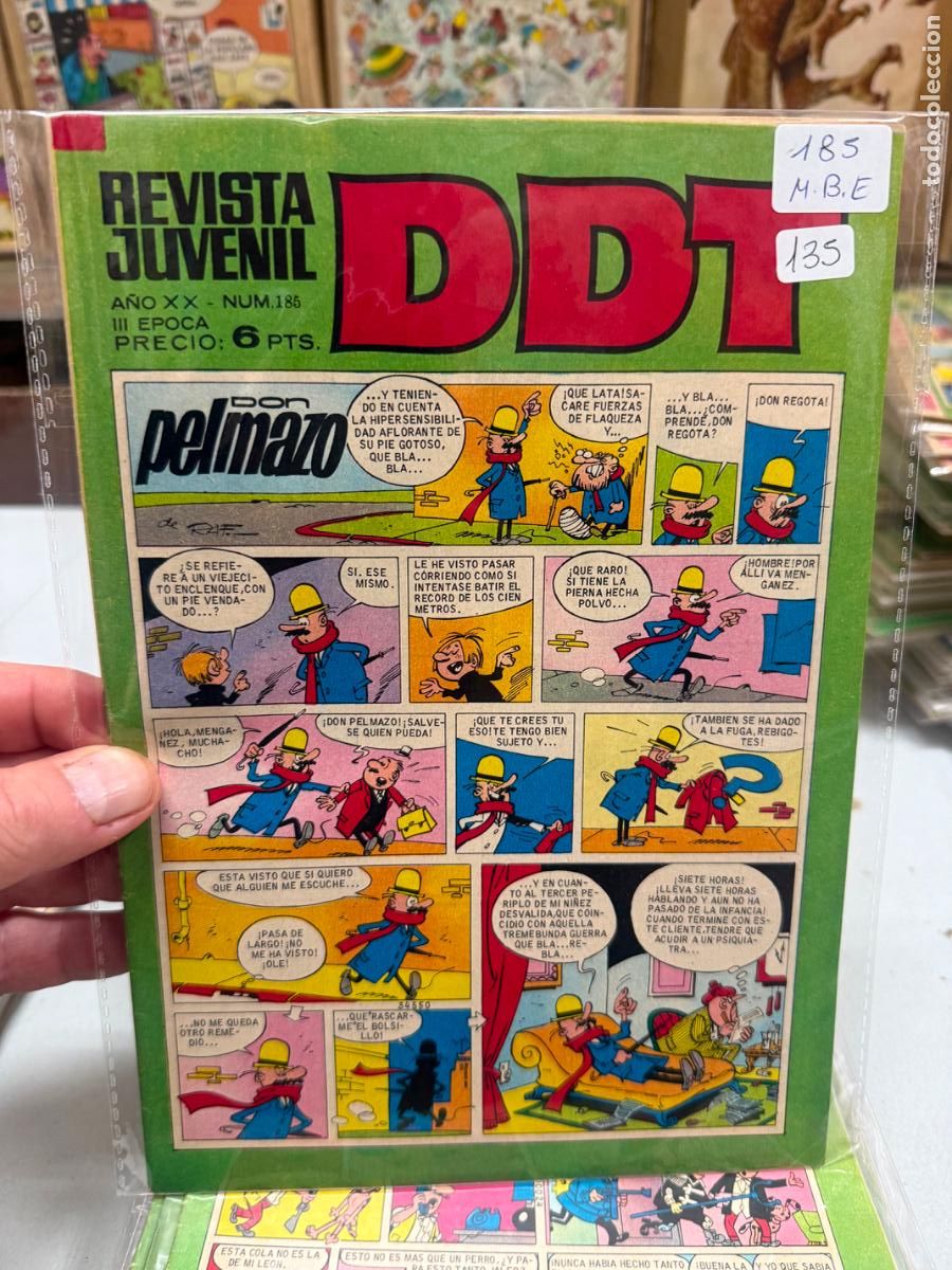 Tebeos: ddt editorial bruguera numero 185