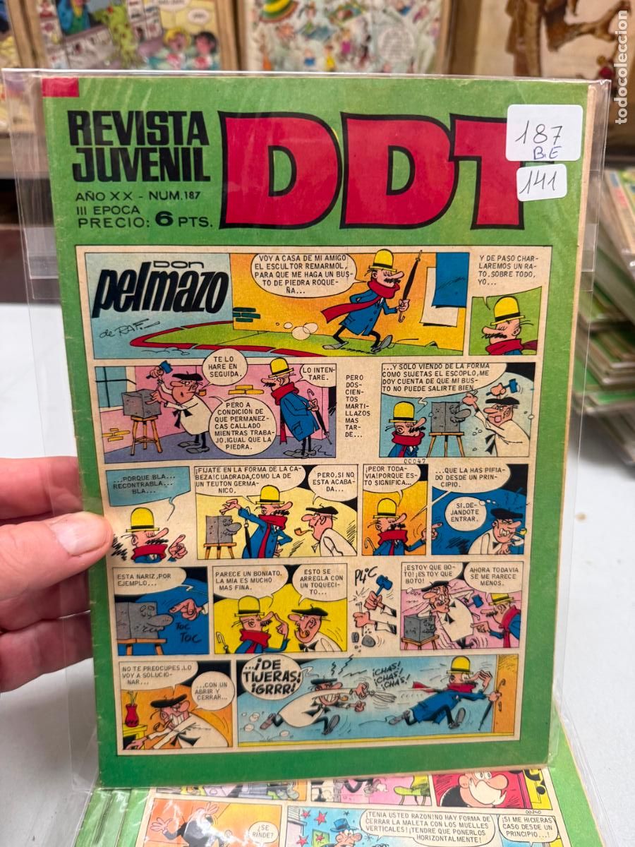 Tebeos: ddt editorial bruguera numero 187