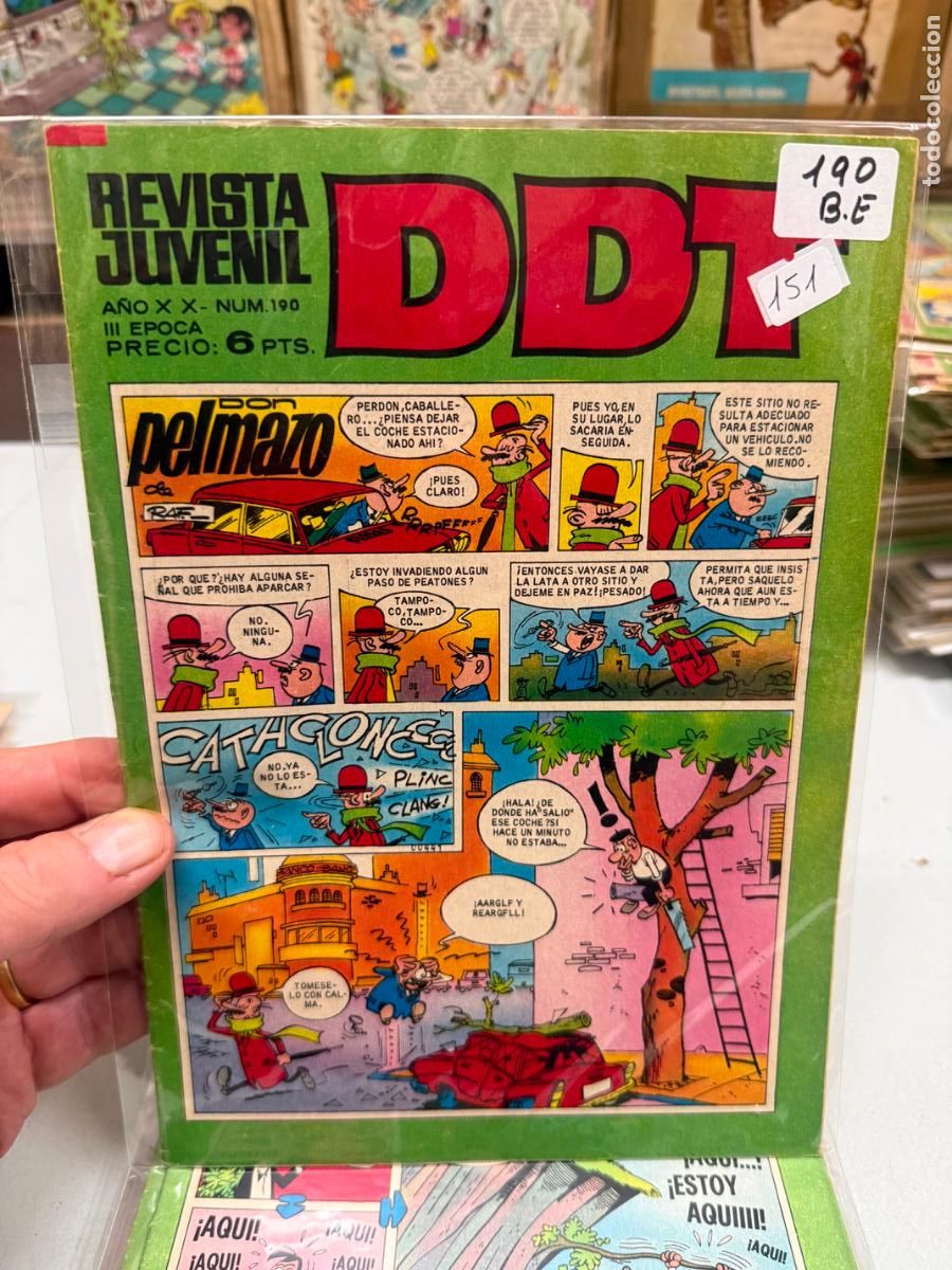 Tebeos: ddt editorial bruguera numero 190